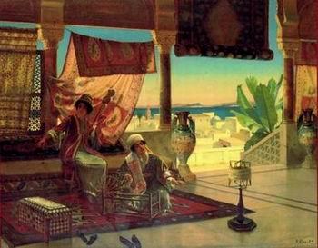  Arab or Arabic people and life. Orientalism oil paintings 01